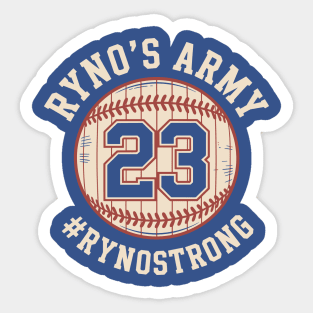 Forever 23 Shirt Ryne Sandberg Shirts FO23VER shirt Chicago Cubs Hall of Fame Strong ryno logo Sticker